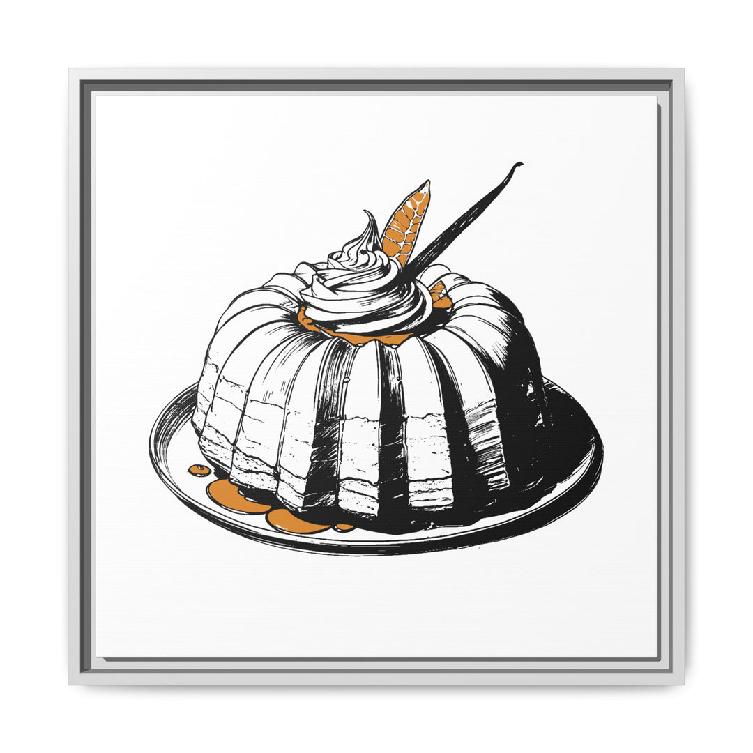 Baba Au Rhum Framed Canvas