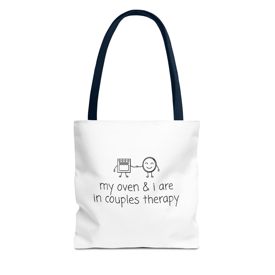 Couples Therapy With Oven Tote Bag