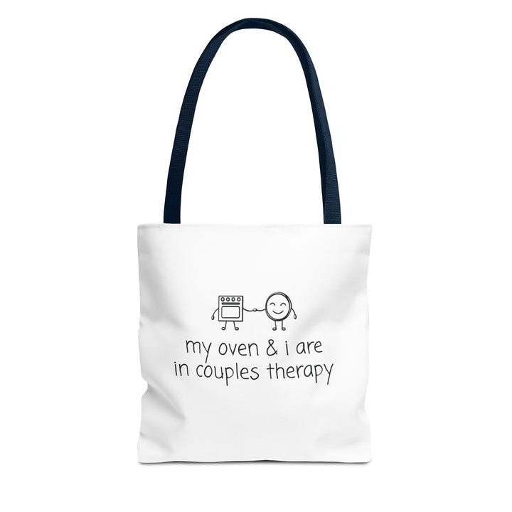 Couples Therapy With Oven Tote Bag