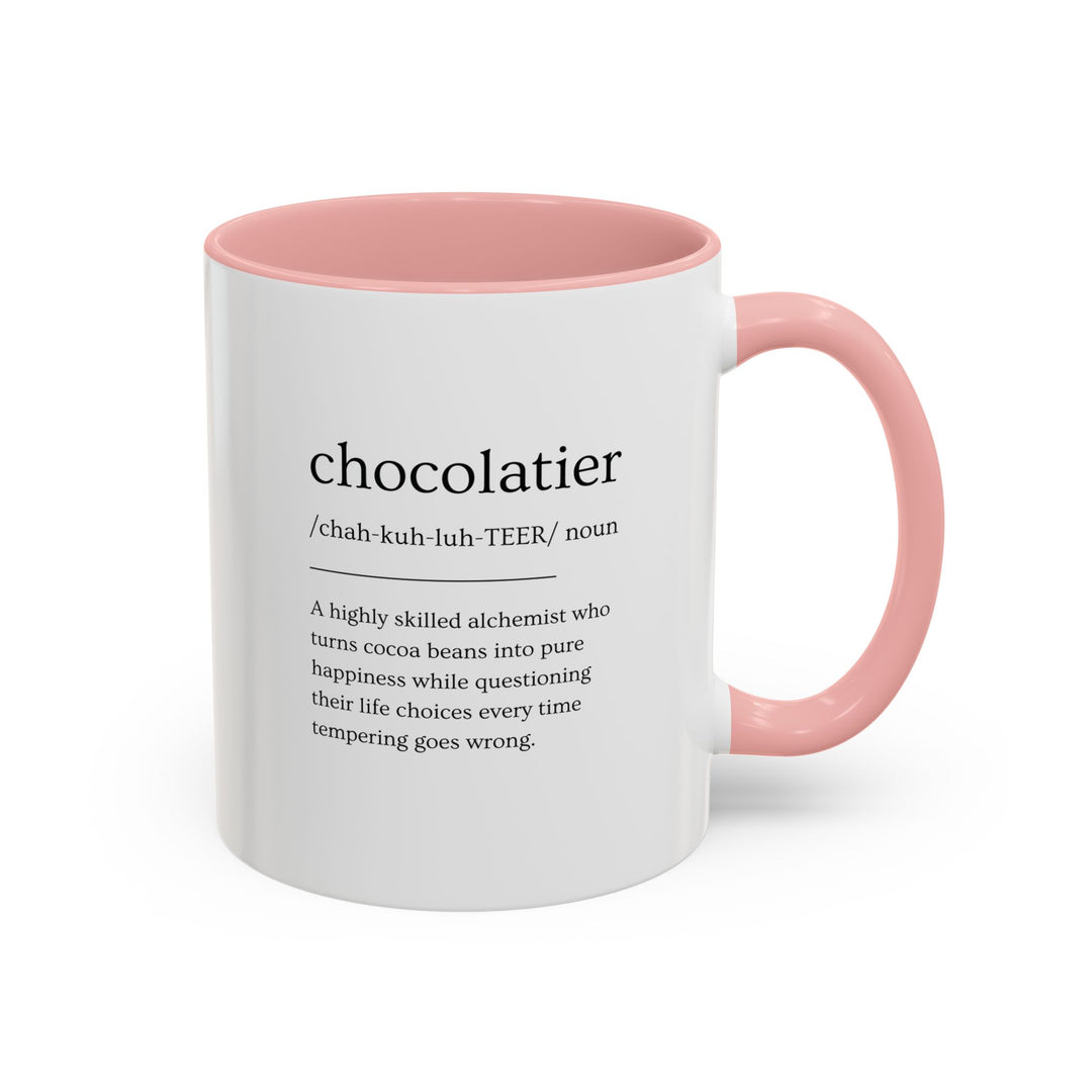 Chocolatier Definition Color Accent Mug