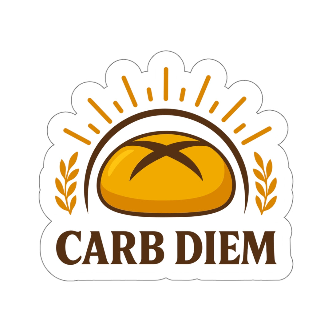 Carb Diem Vinyl Sticker