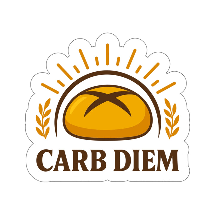 Carb Diem Vinyl Sticker