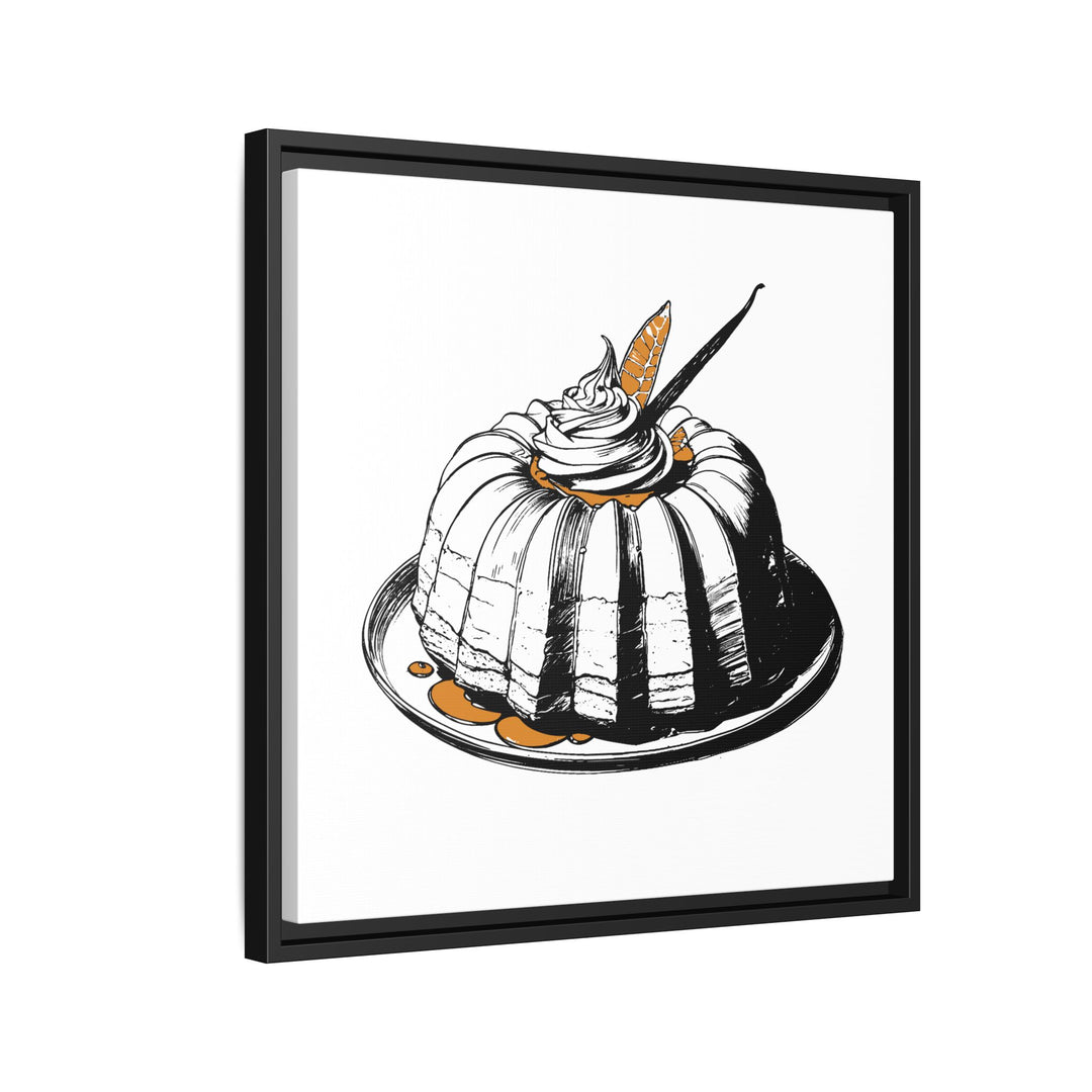 Baba Au Rhum Canvas with Floating Frame