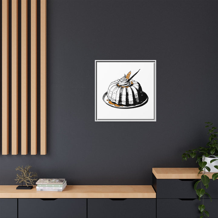 Baba Au Rhum Canvas with Floating Frame
