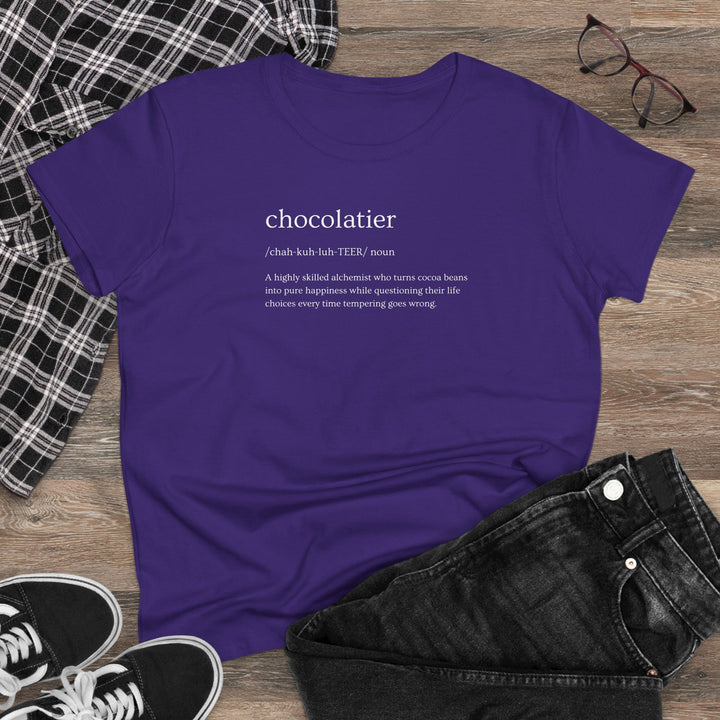 Chocolatier Definition Women's Cotton T-Shirt