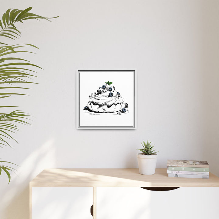 Pavlova Canvas with Floating Frame