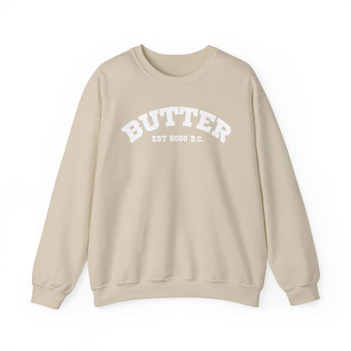Butter Est. 8000 B.C. Crewneck Sweatshirt