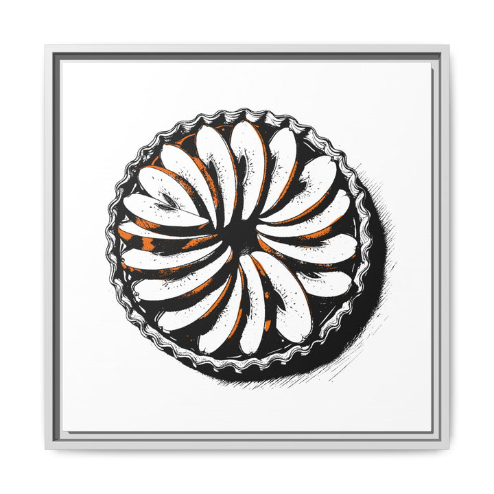 Tarte Tatin Canvas with Floating Frame