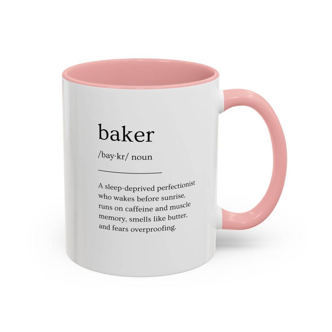 Baker Definition Color Accent Mug