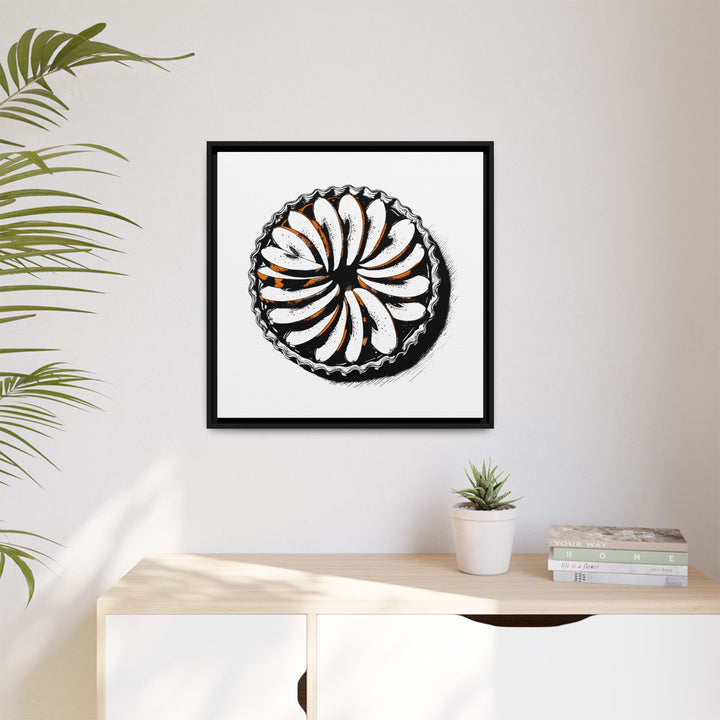 Tarte Tatin Canvas with Floating Frame