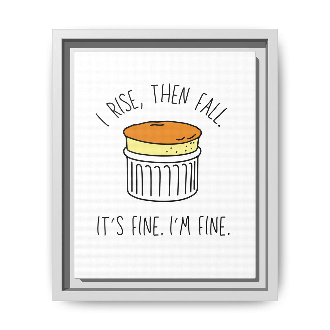 Souffle State of Mind Framed Canvas