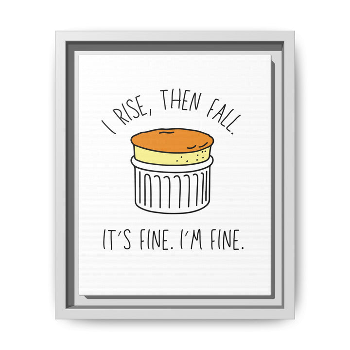 Souffle State of Mind Framed Canvas