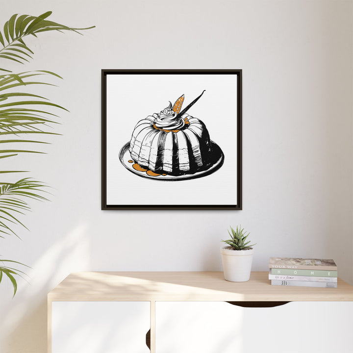 Baba Au Rhum Canvas with Floating Frame