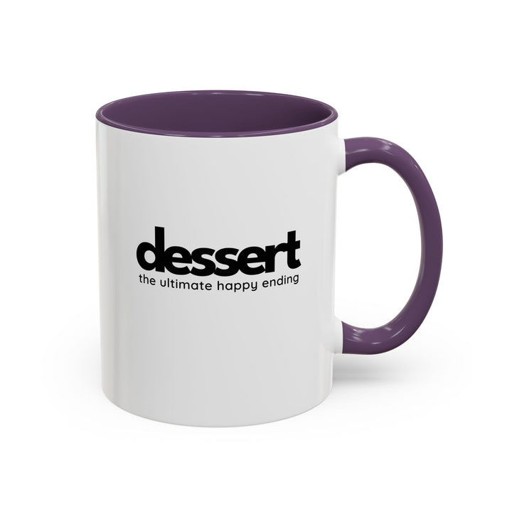 Dessert: The Ultimate Happy Ending Color Accent Mug