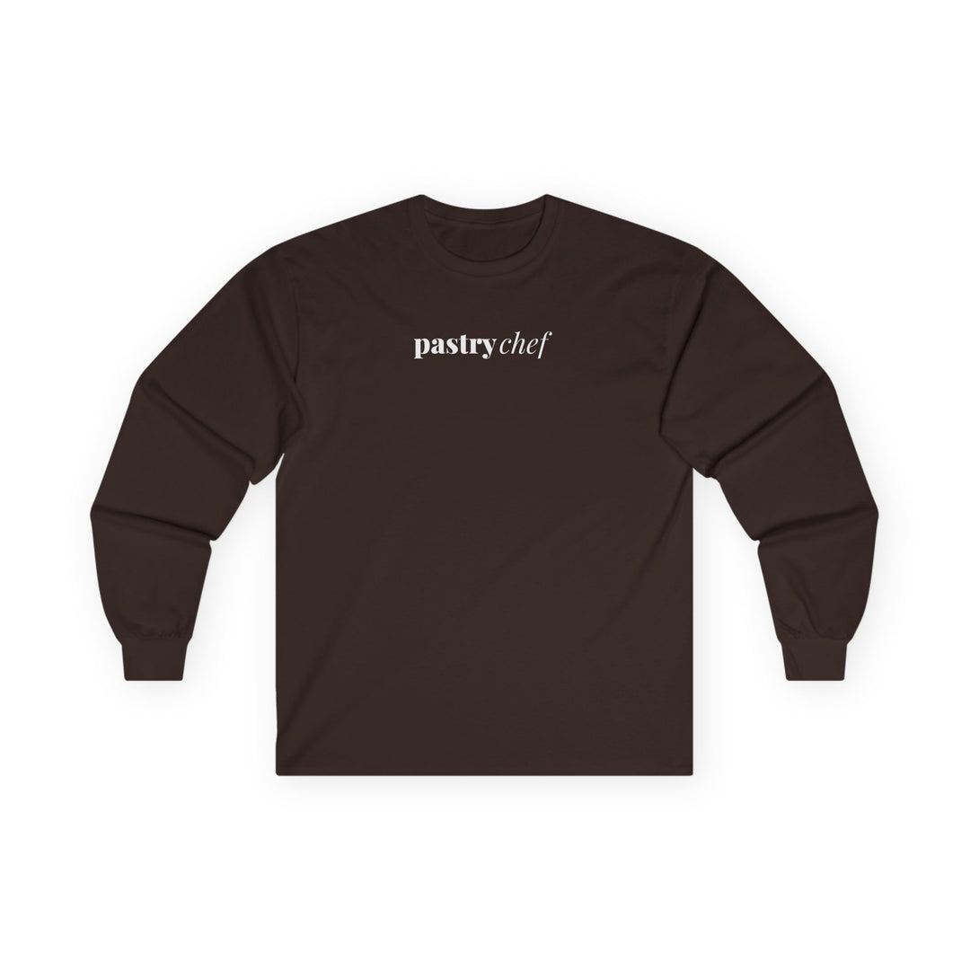 Pastry Chef Minimalist Long Sleeve T-Shirt