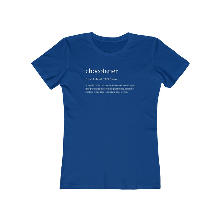 Chocolatier Definition Women’s Fit T-Shirt