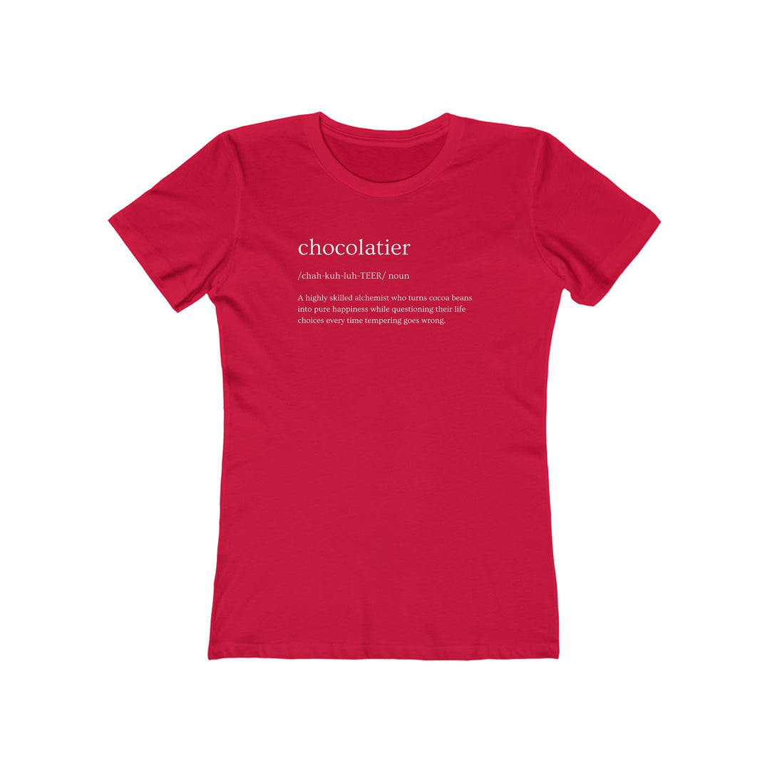 Chocolatier Definition Women’s Fit T-Shirt