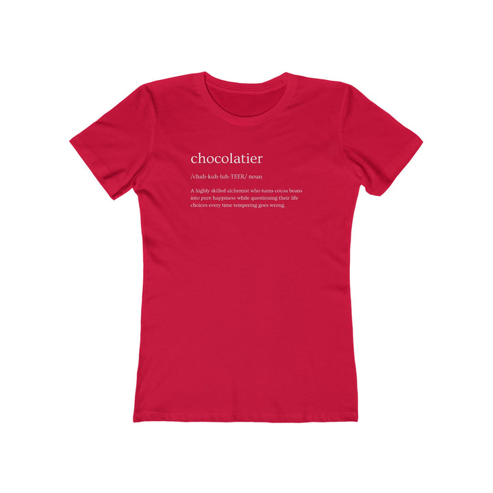 Chocolatier Definition Women’s Fit T-Shirt