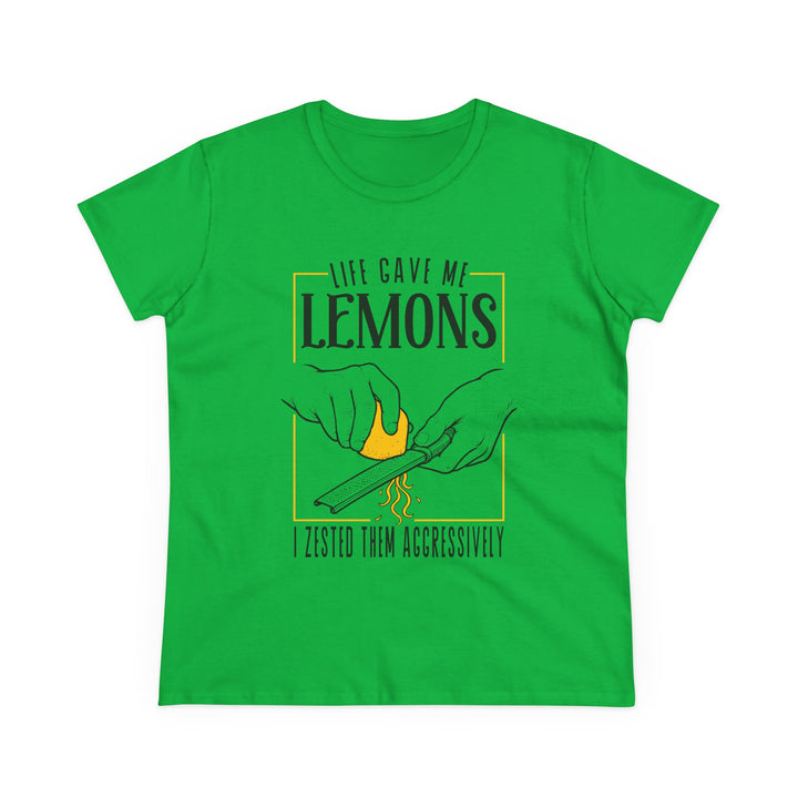 Life Gave Me Lemons Women's Cotton T-Shirt
