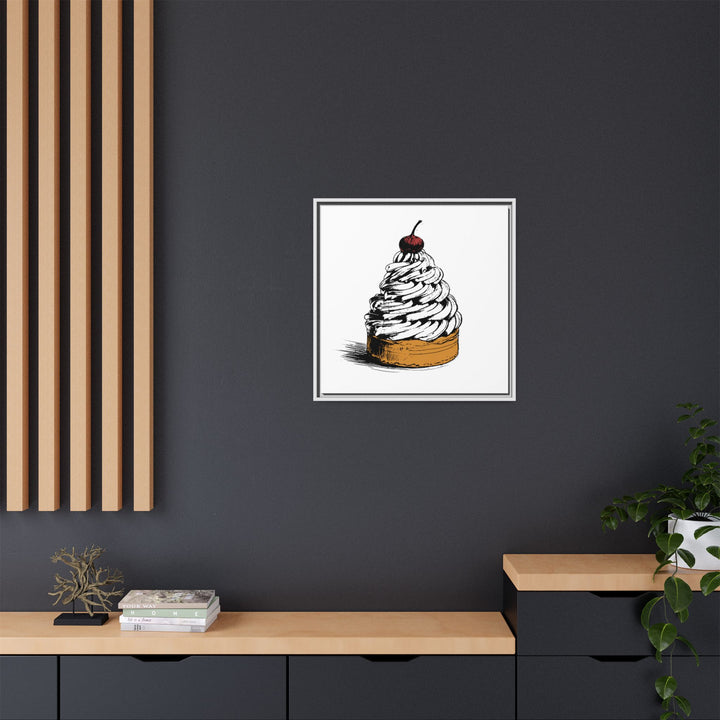 Mont Blanc Canvas with Floating Frame