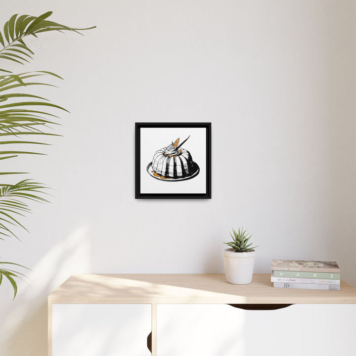 Baba Au Rhum Canvas with Floating Frame