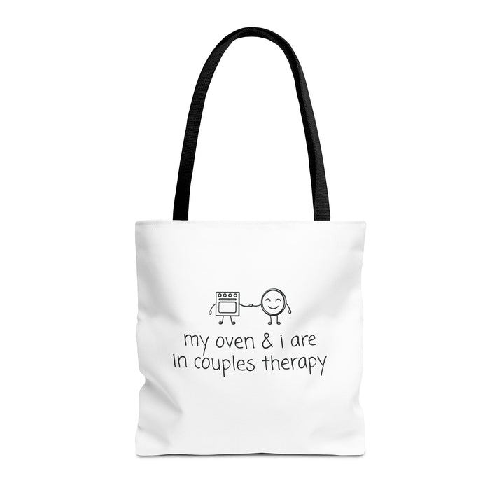 Couples Therapy With Oven Tote Bag