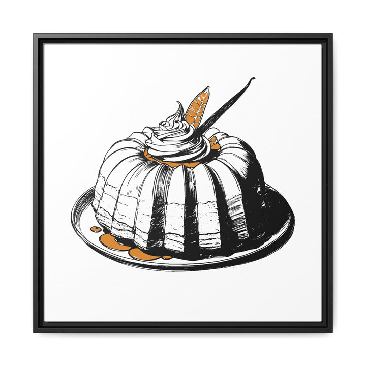 Baba Au Rhum Canvas with Floating Frame