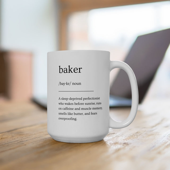 Baker Definition White Mug