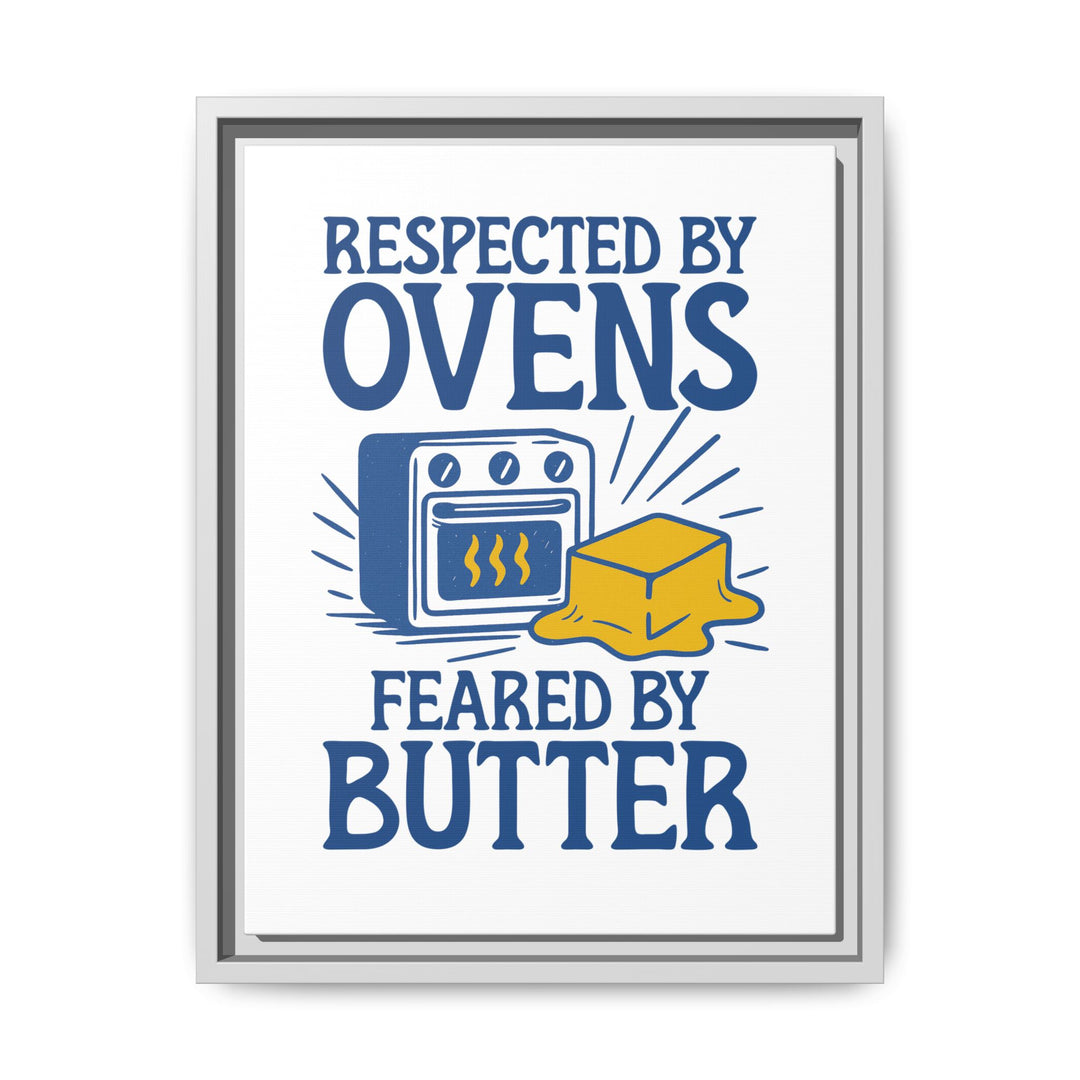 Feared by Butter Framed Canvas