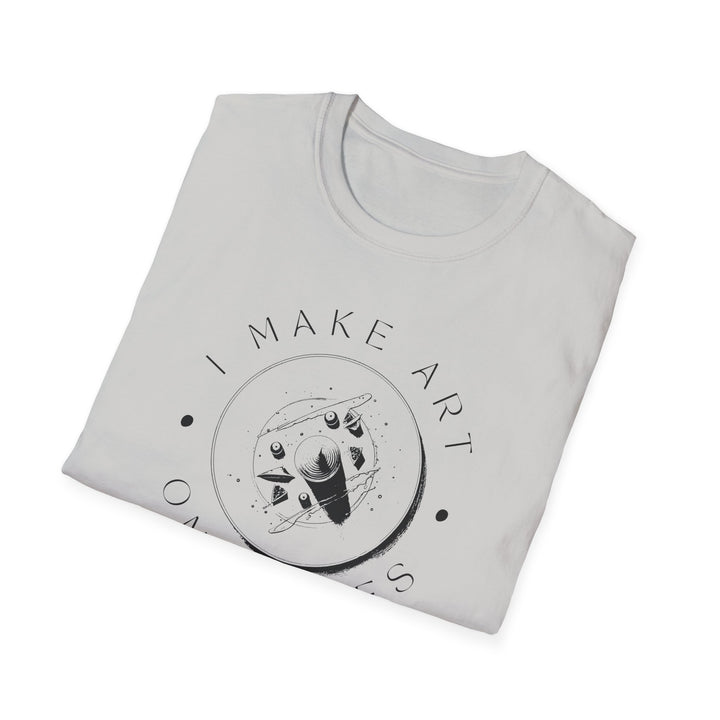 I Make Art on Plates Unisex T-Shirt