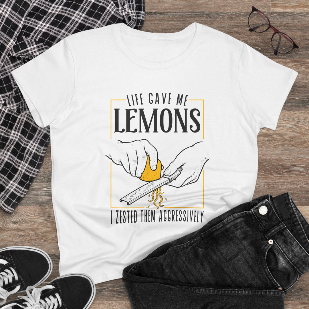 Life Gave Me Lemons Women's Cotton T-Shirt