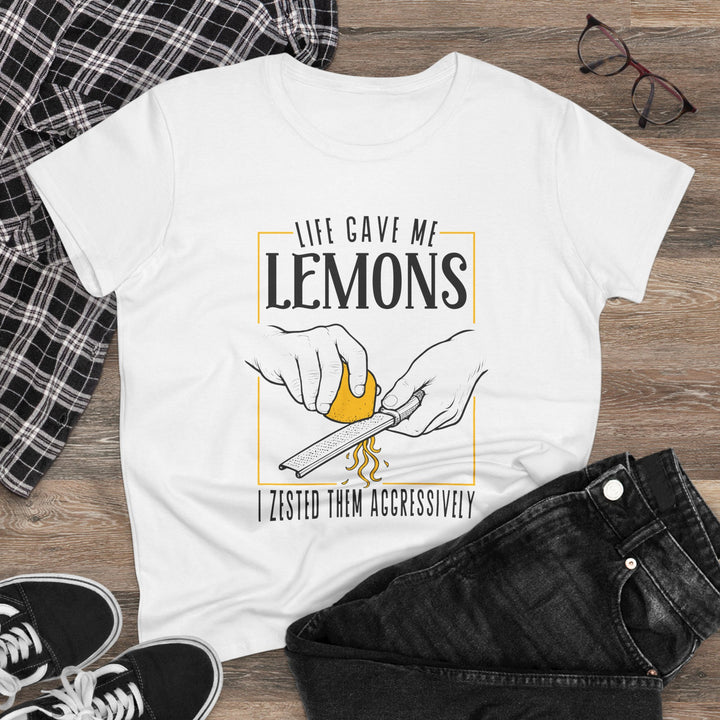 Life Gave Me Lemons Women's Cotton T-Shirt