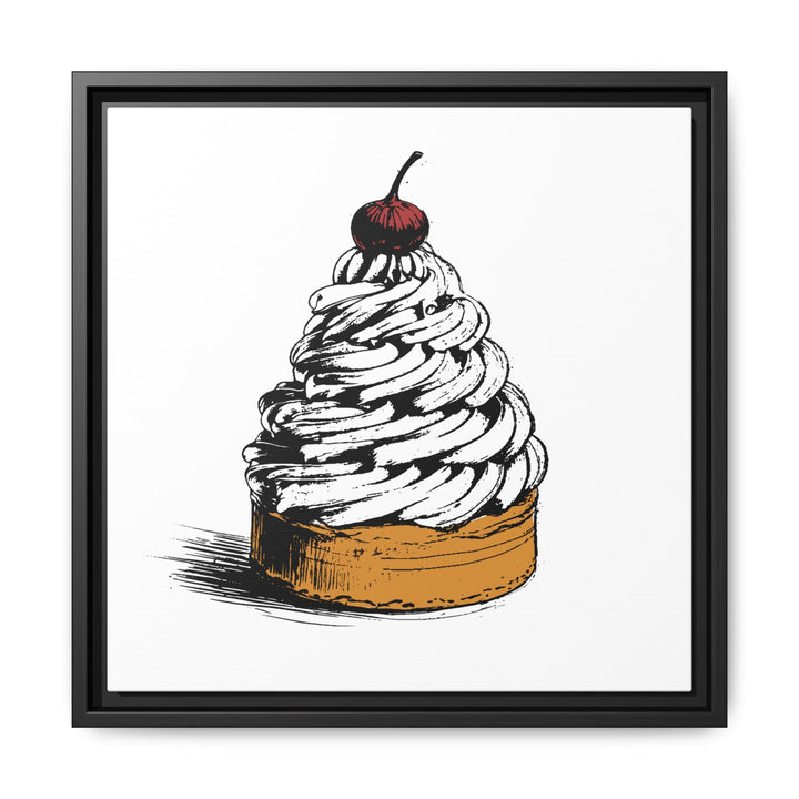 Mont Blanc Canvas with Floating Frame