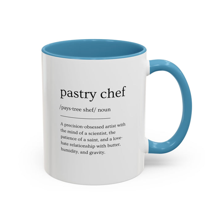 Pastry Chef Definition Color Accent Mug