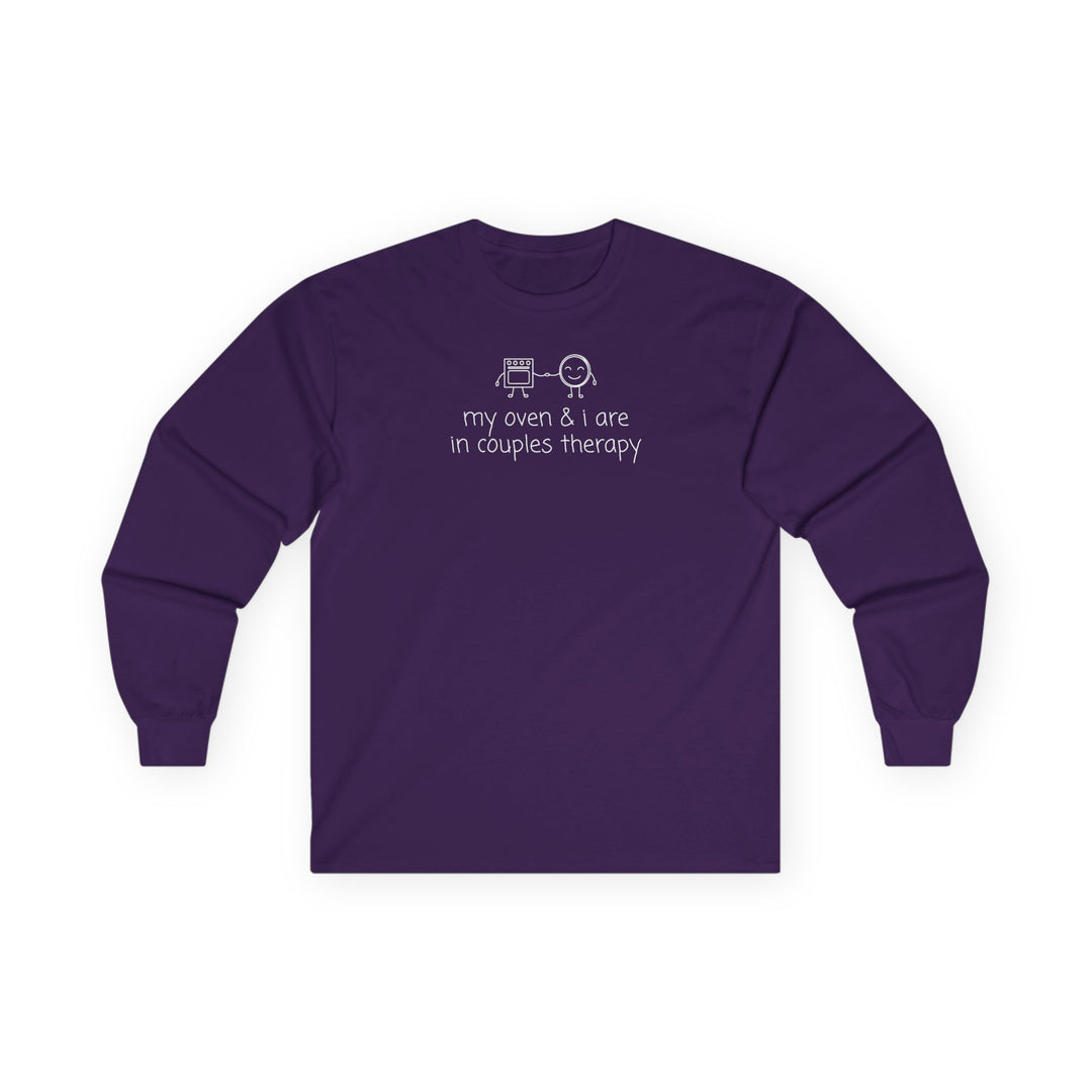 Couples Therapy With Oven Long Sleeve T-Shirt