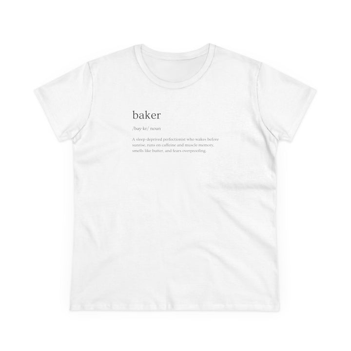 Baker Definition Women's Cotton T-Shirt