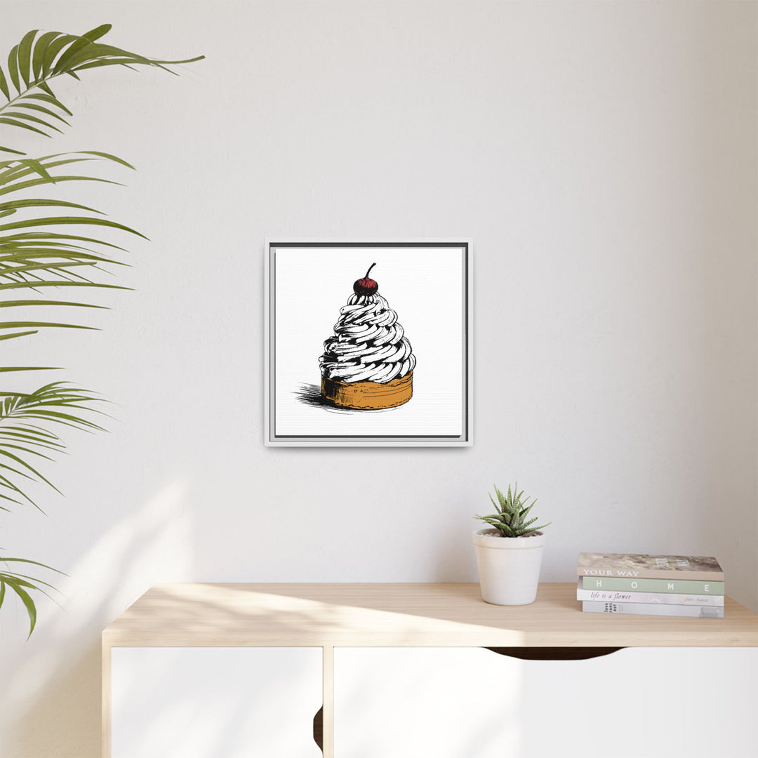 Mont Blanc Canvas with Floating Frame