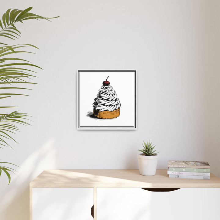 Mont Blanc Canvas with Floating Frame