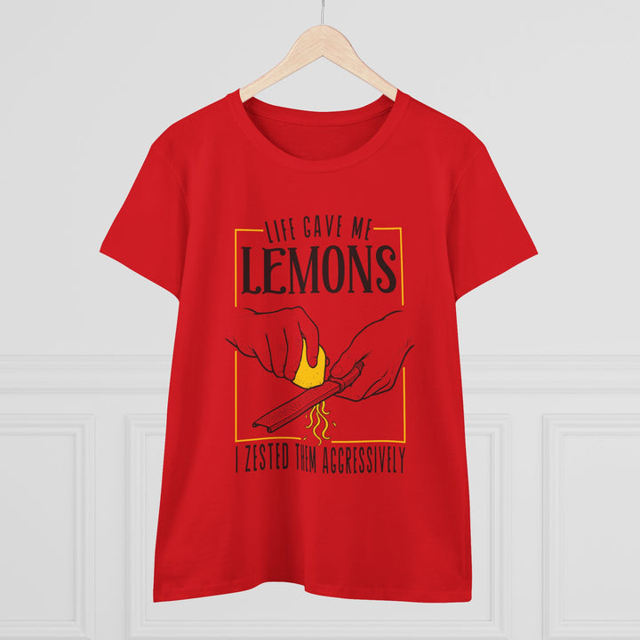 Life Gave Me Lemons Women's Cotton T-Shirt
