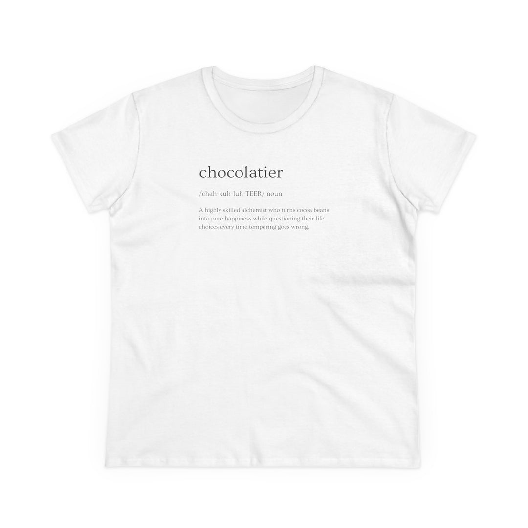 Chocolatier Definition Women's Cotton T-Shirt