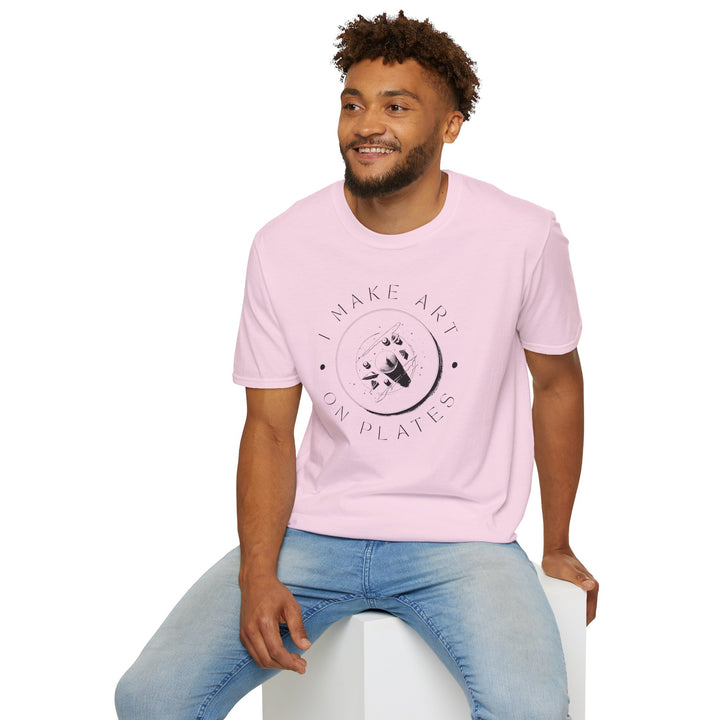 I Make Art on Plates Unisex T-Shirt