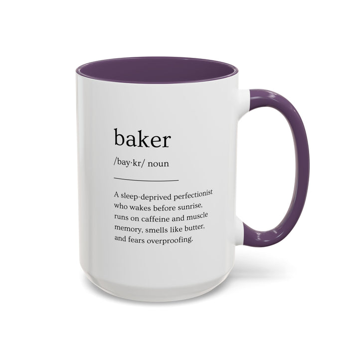 Baker Definition Color Accent Mug