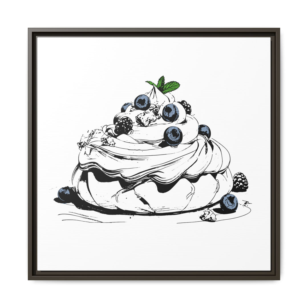 Pavlova Canvas with Floating Frame