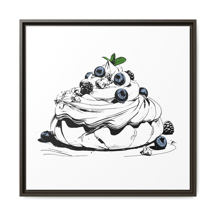 Pavlova Canvas with Floating Frame