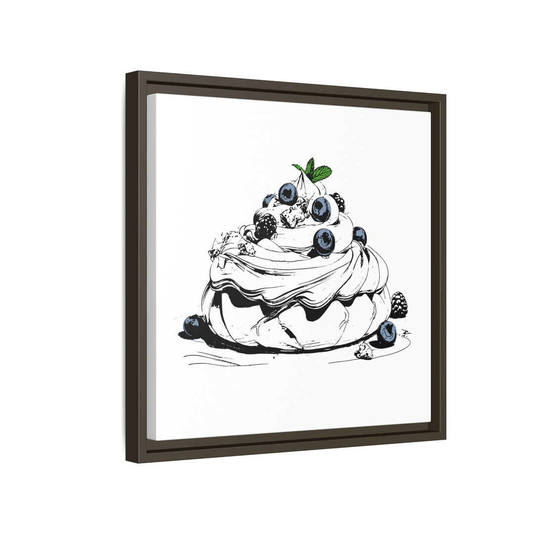 Pavlova Canvas with Floating Frame