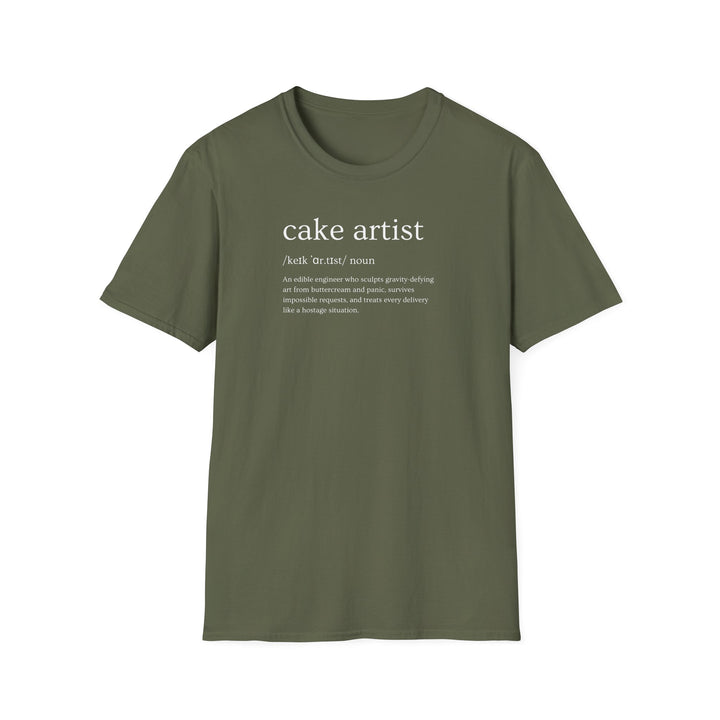 Cake Artist Definition Softstyle T-Shirt