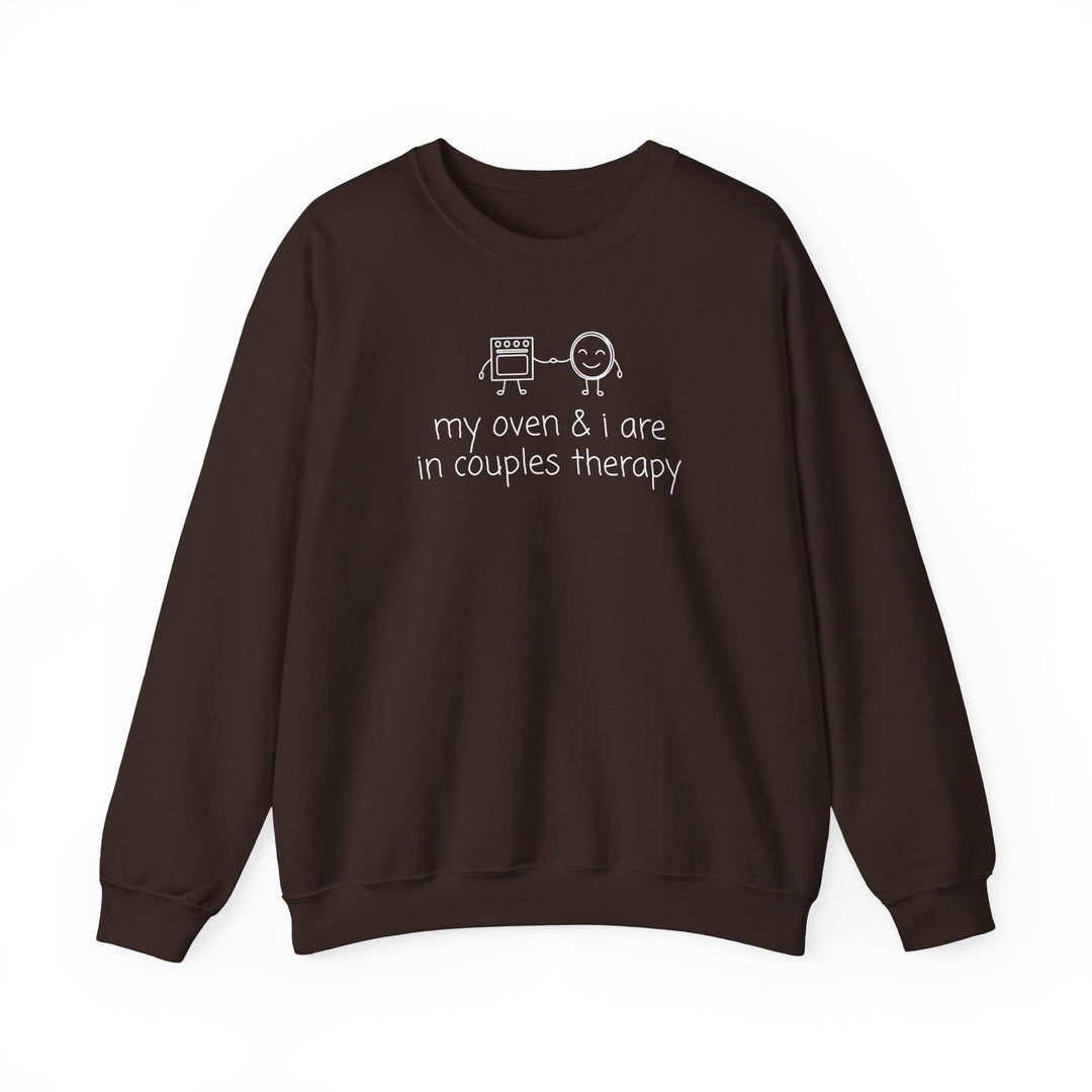 Couples Therapy With Oven Crewneck Sweatshirt