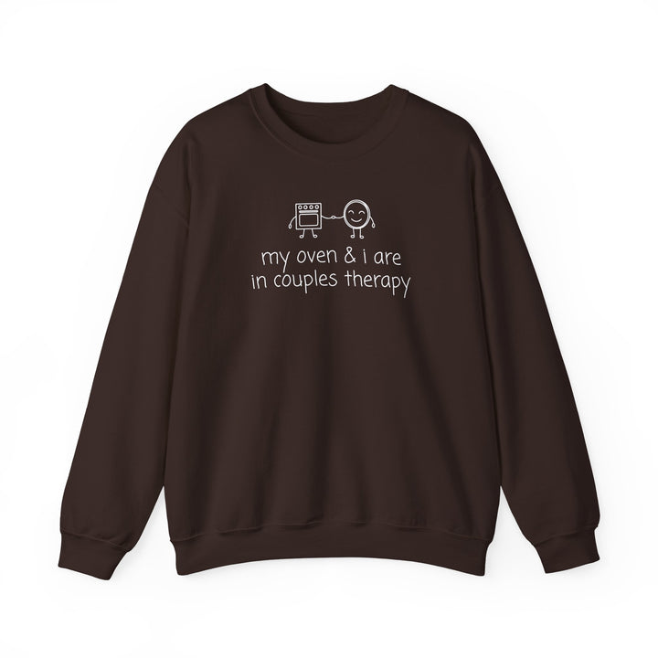 Couples Therapy With Oven Crewneck Sweatshirt