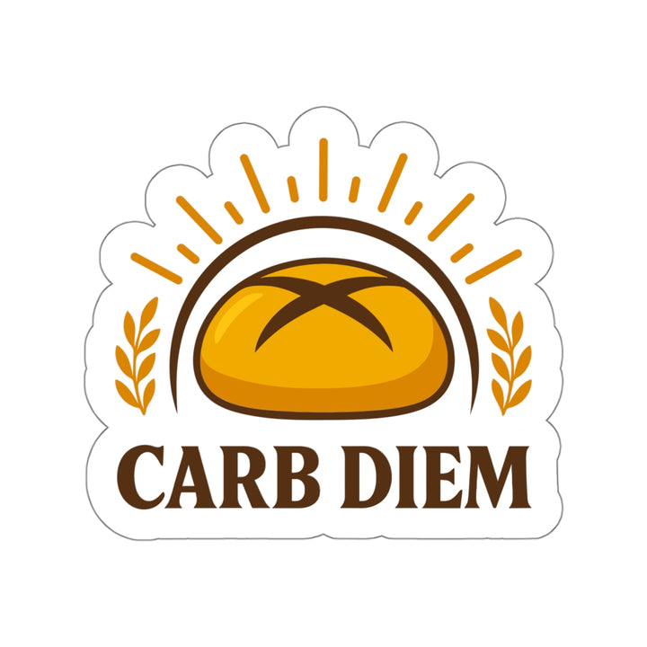 Carb Diem Vinyl Sticker