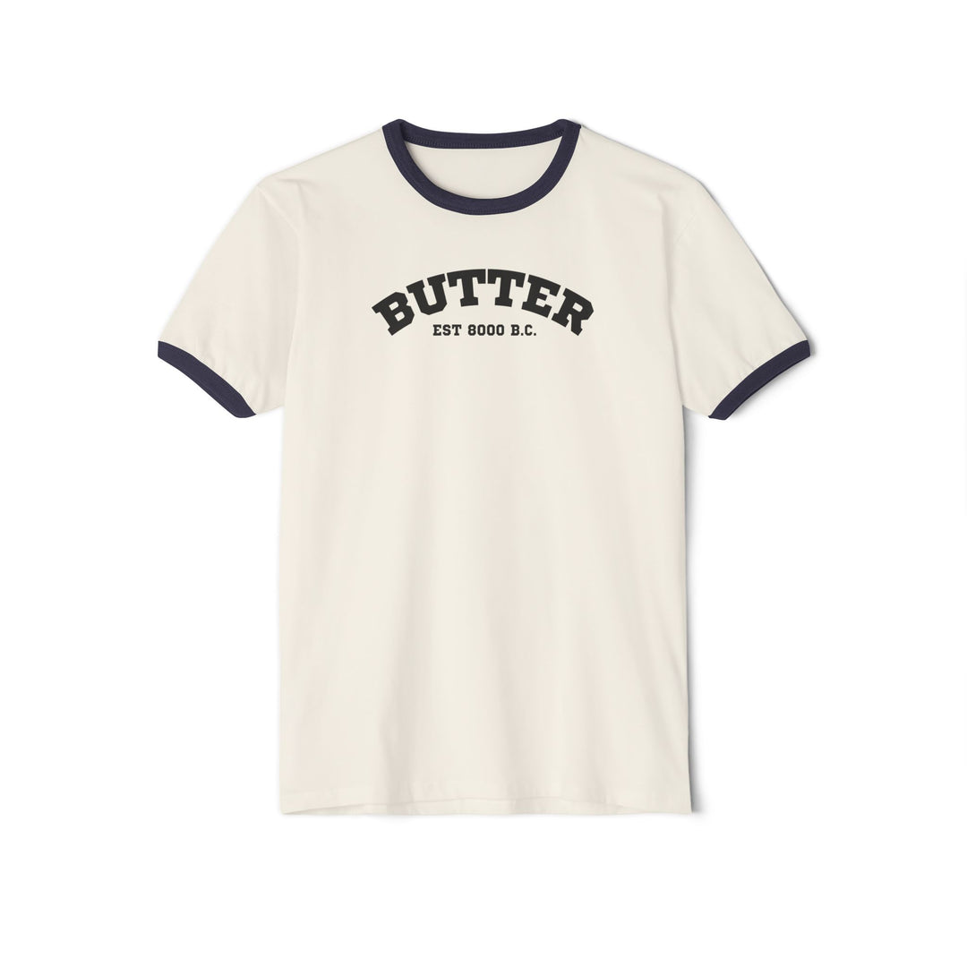 Butter Est. 8000 B.C. Ringer T-Shirt